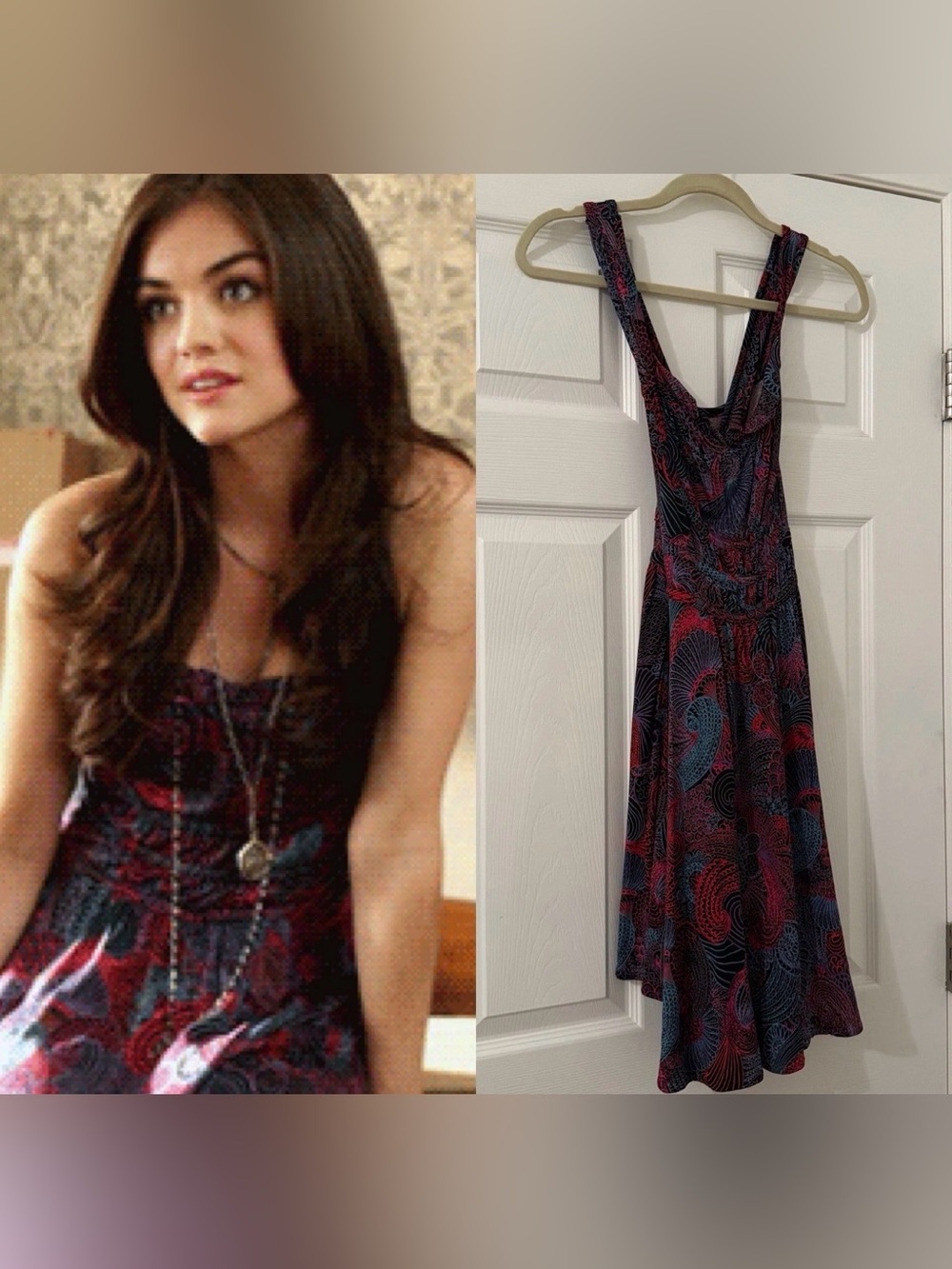 Aria Montgomery PLL Marc By Marc Jacobs Circus Paisley Dress XS RARE